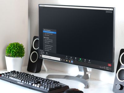 Zoom mic option on a desktop PC